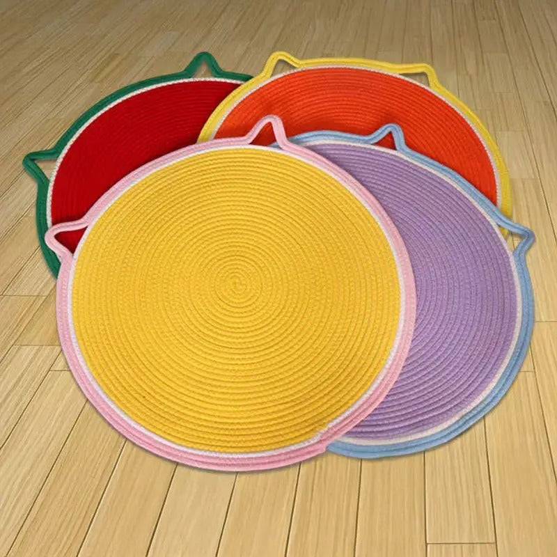 Durable Cotton Rope Cat Mat for Scratching_CWMM6563