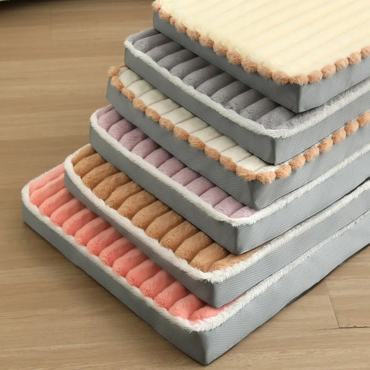 High-Elastic Memory Foam Dog Bed, Washable_CWMM5892