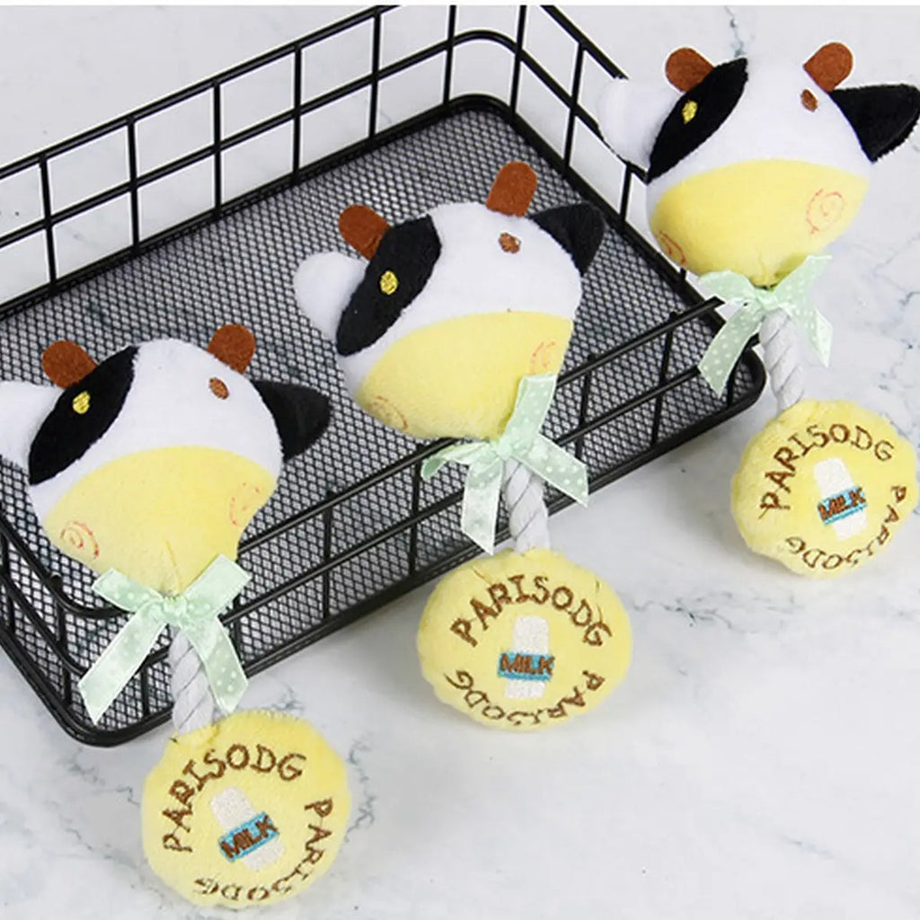 Durable Plush Rope Dog Toy, - Pet Supplies_CWMM5462