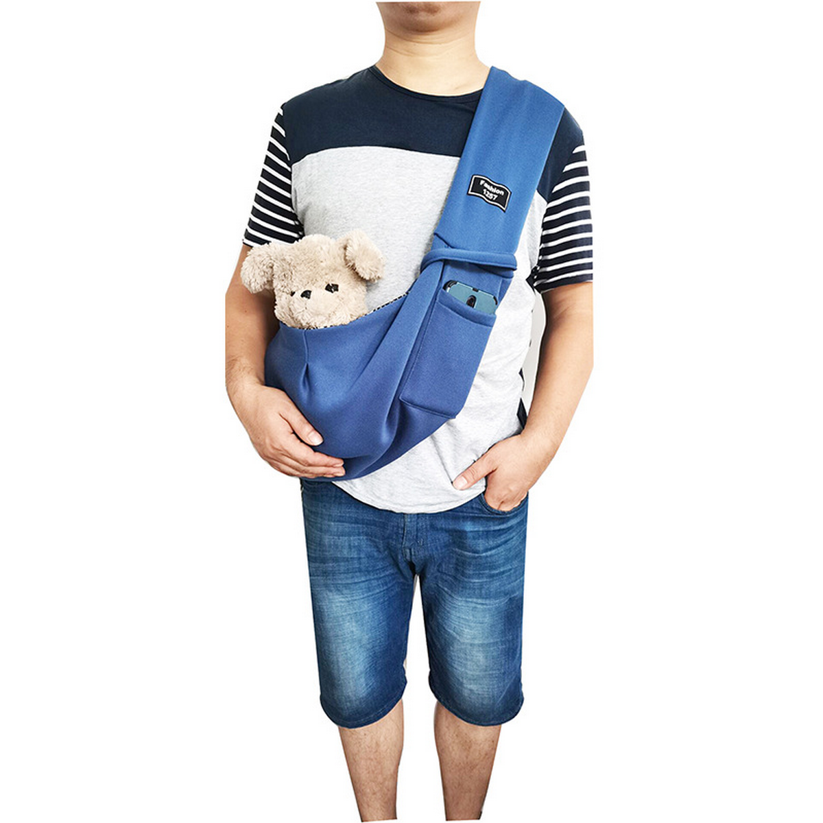 Kangaroo Pet Sling Carrier_CWMM6882