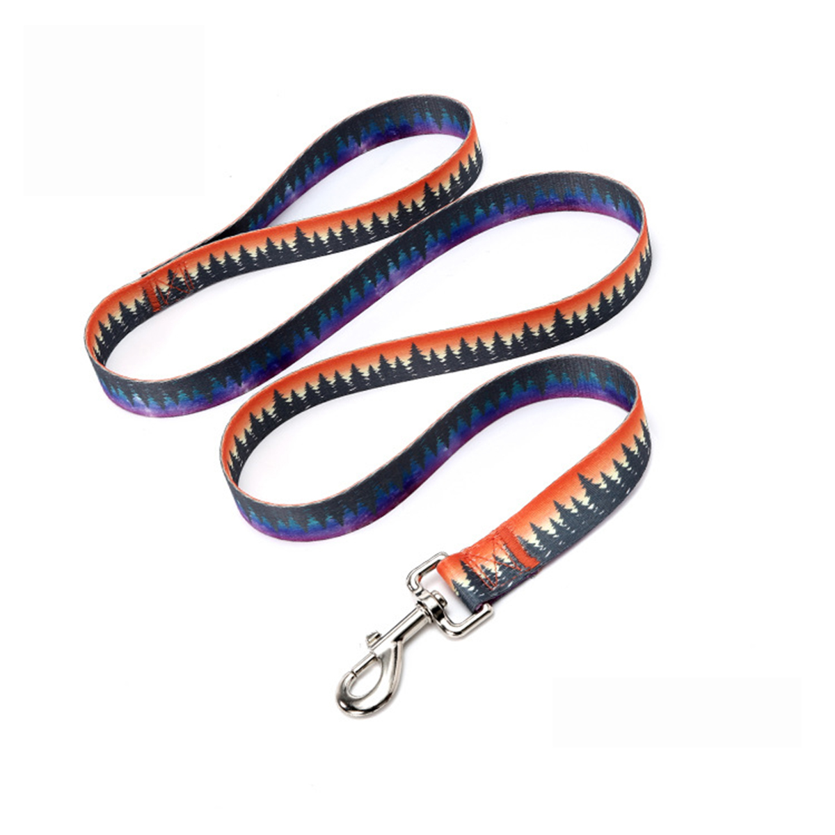 Ethnic Forest Print Dog Leash – Starry Night_CWMM7608