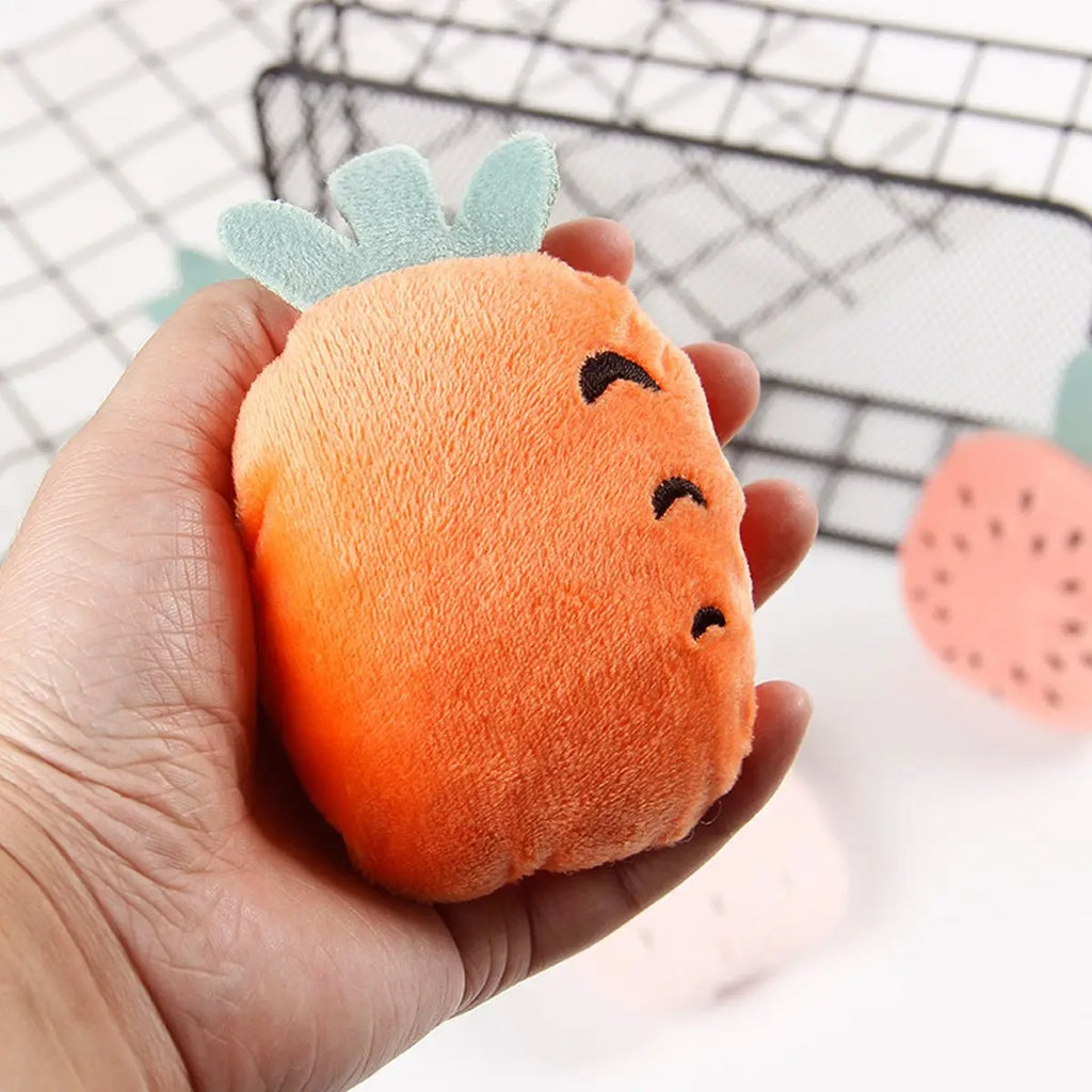 Built-in sound paper Plush Pet Toy with Catnip_CWMM5364