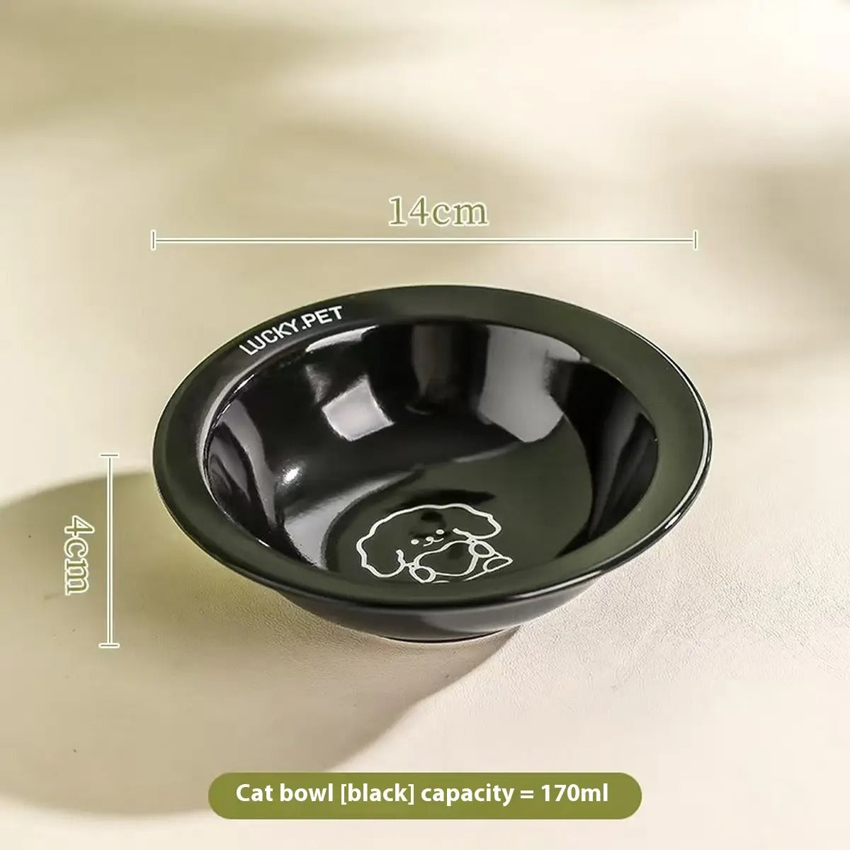 Non-Slip Elevated Cat & Dog Feeder Bowl_CWMM5943