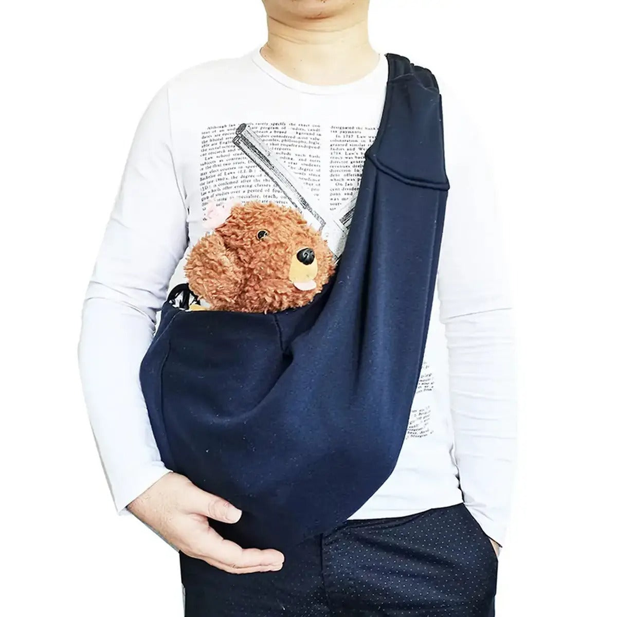 Foldable Pet Carrier Shoulder Bag_CWMM6886