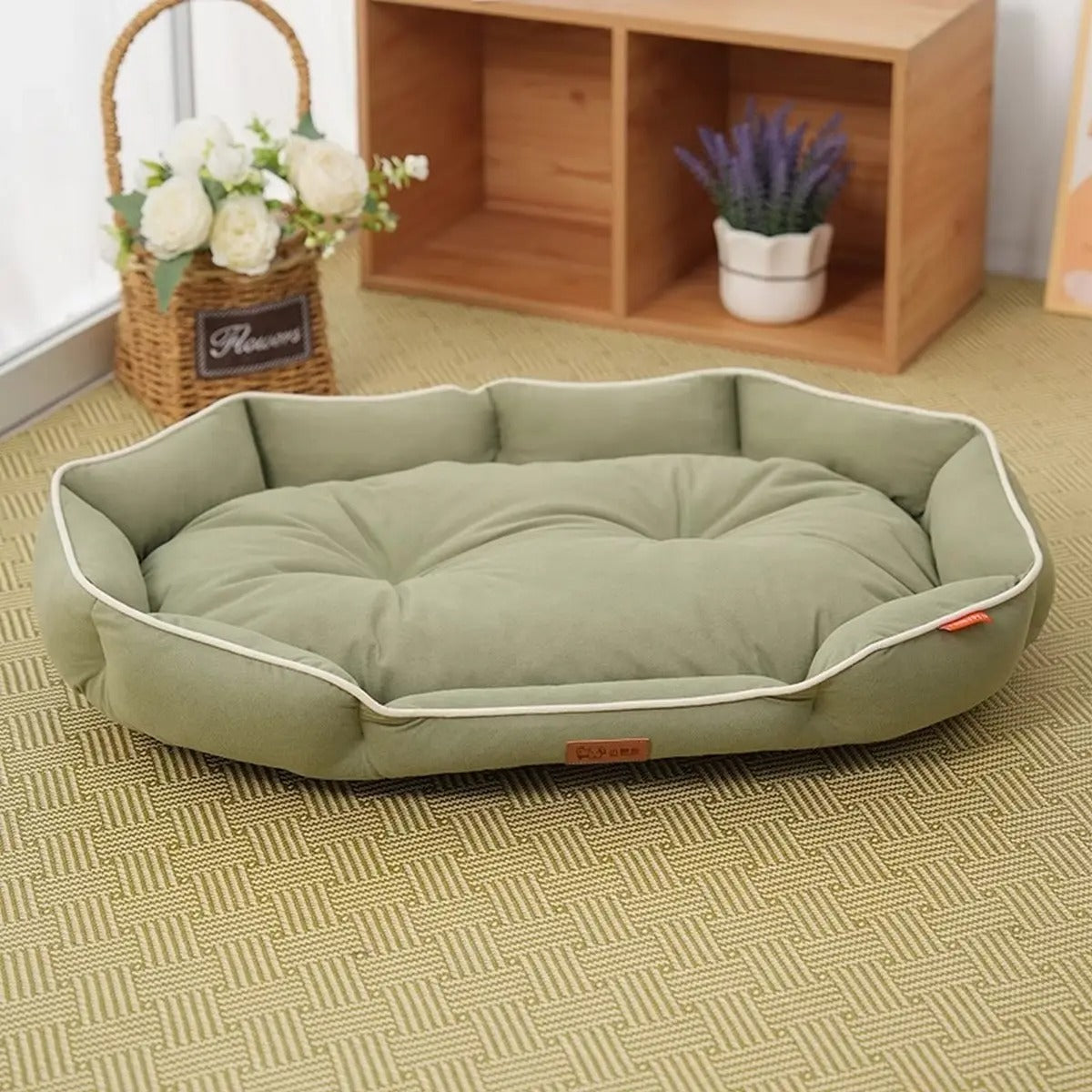 Durable Tech Fabric Pet Bed – Oval Shape_CWMM7654