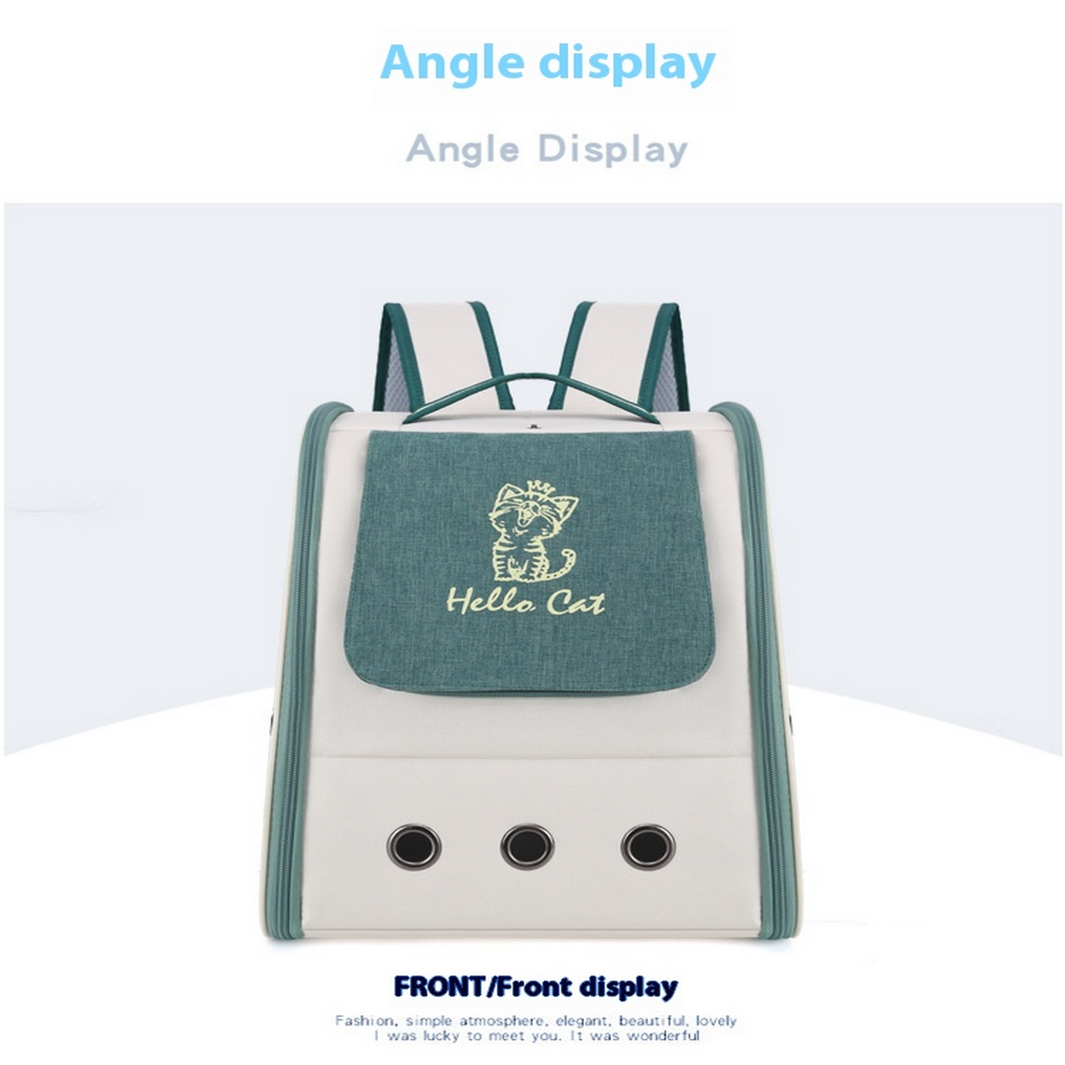 CanvasPaws Breathable Pet Backpack_CWMM6857