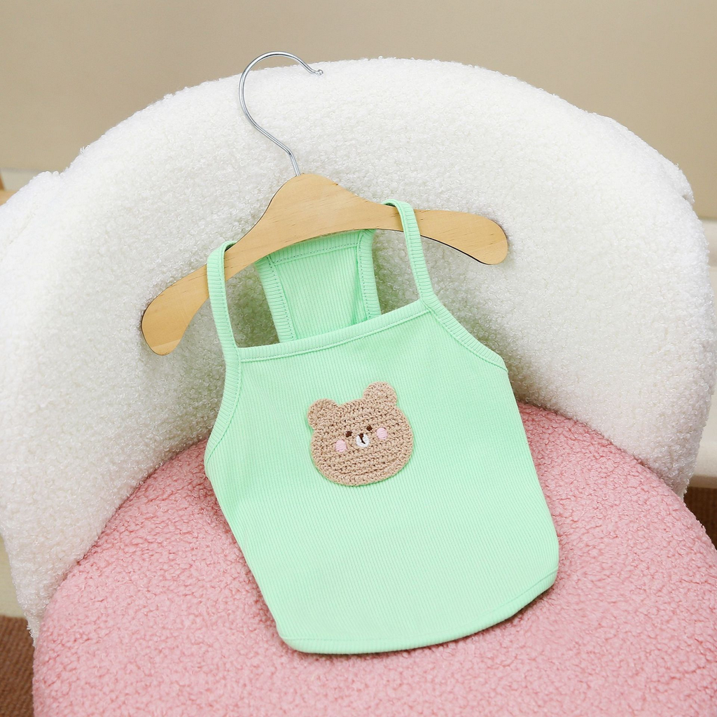 CakeBear Pet Vest – Cute Summer Dog Shirt_CWMM6991