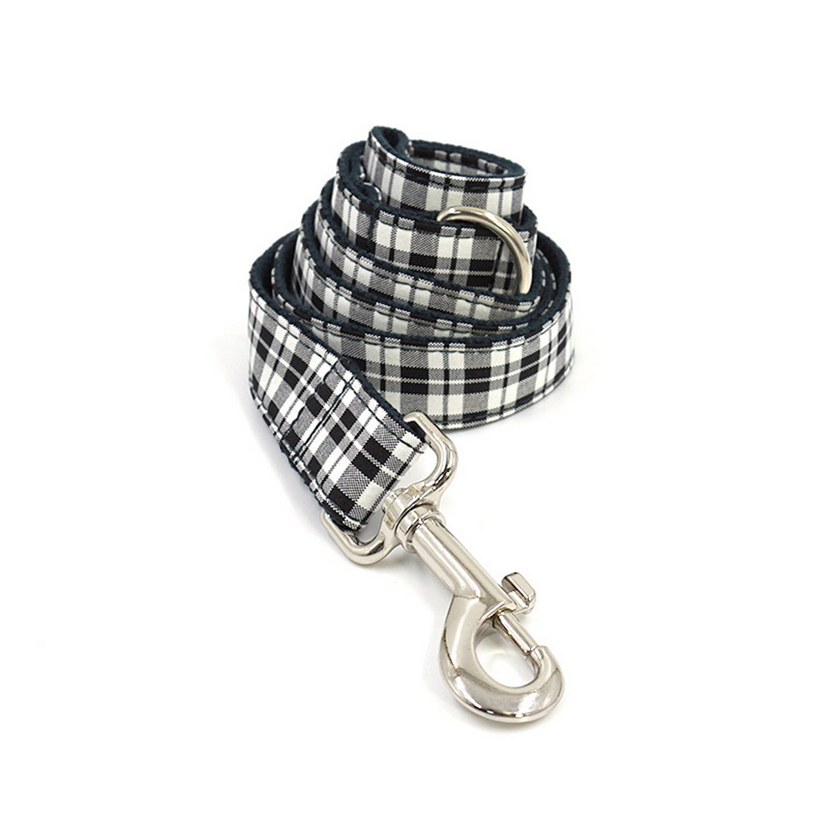 British Style Checkered Dog Collar Set_CWMM7088