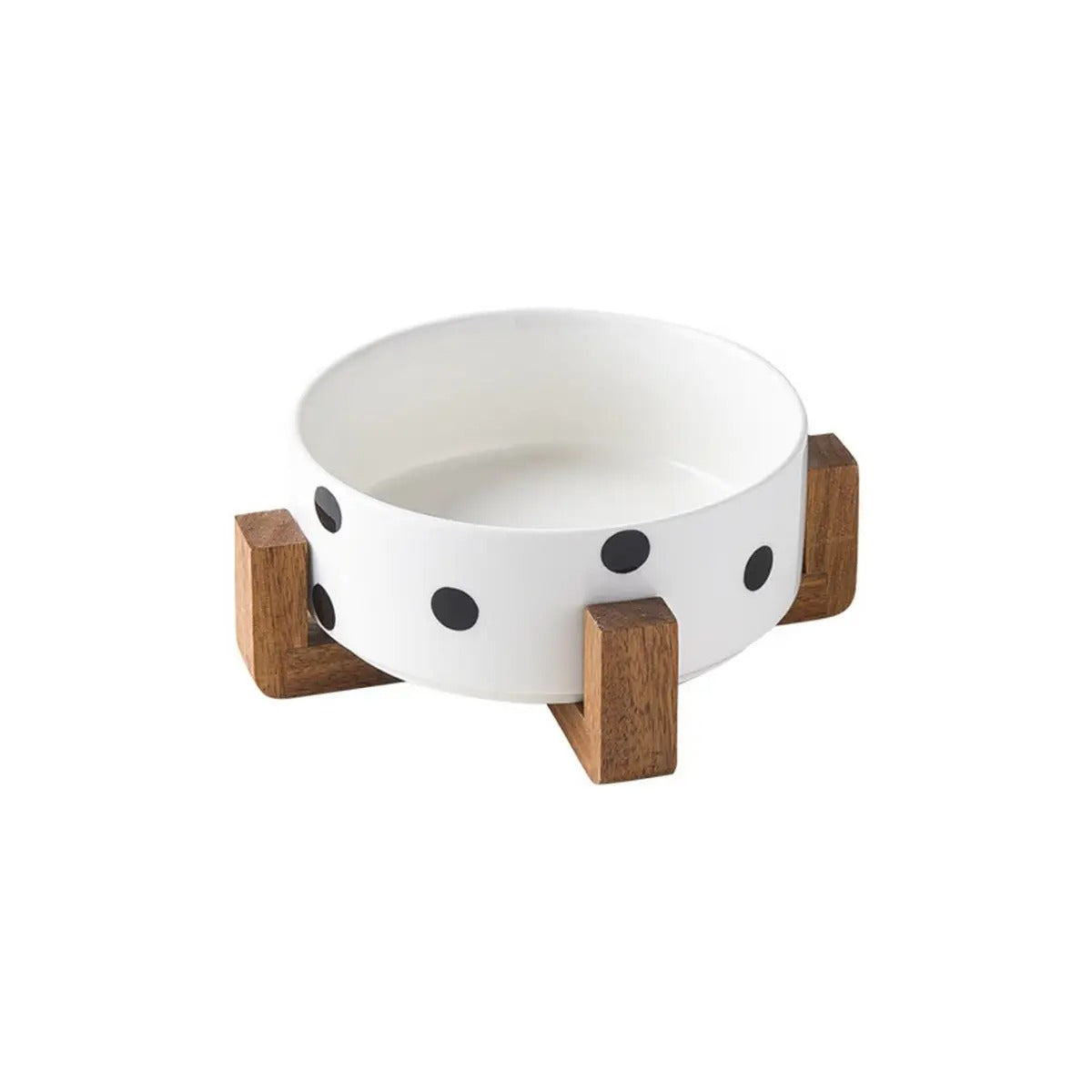 Hepburn Style Elevated Ceramic Pet Bowl_CWMM5949