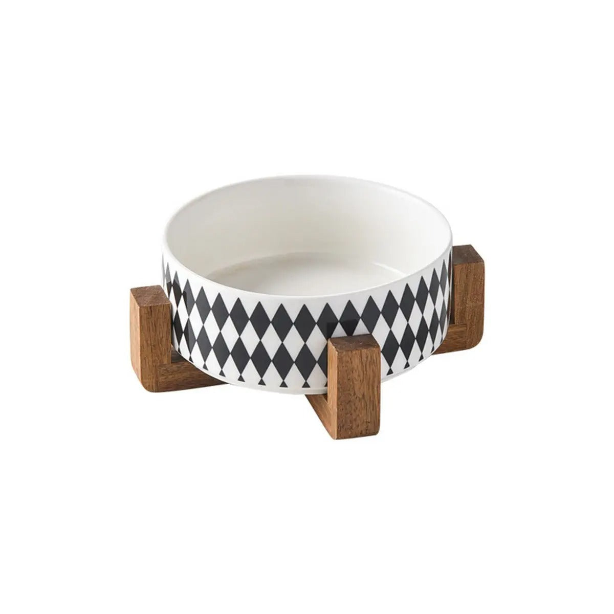Hepburn Style Elevated Ceramic Pet Bowl_CWMM5949