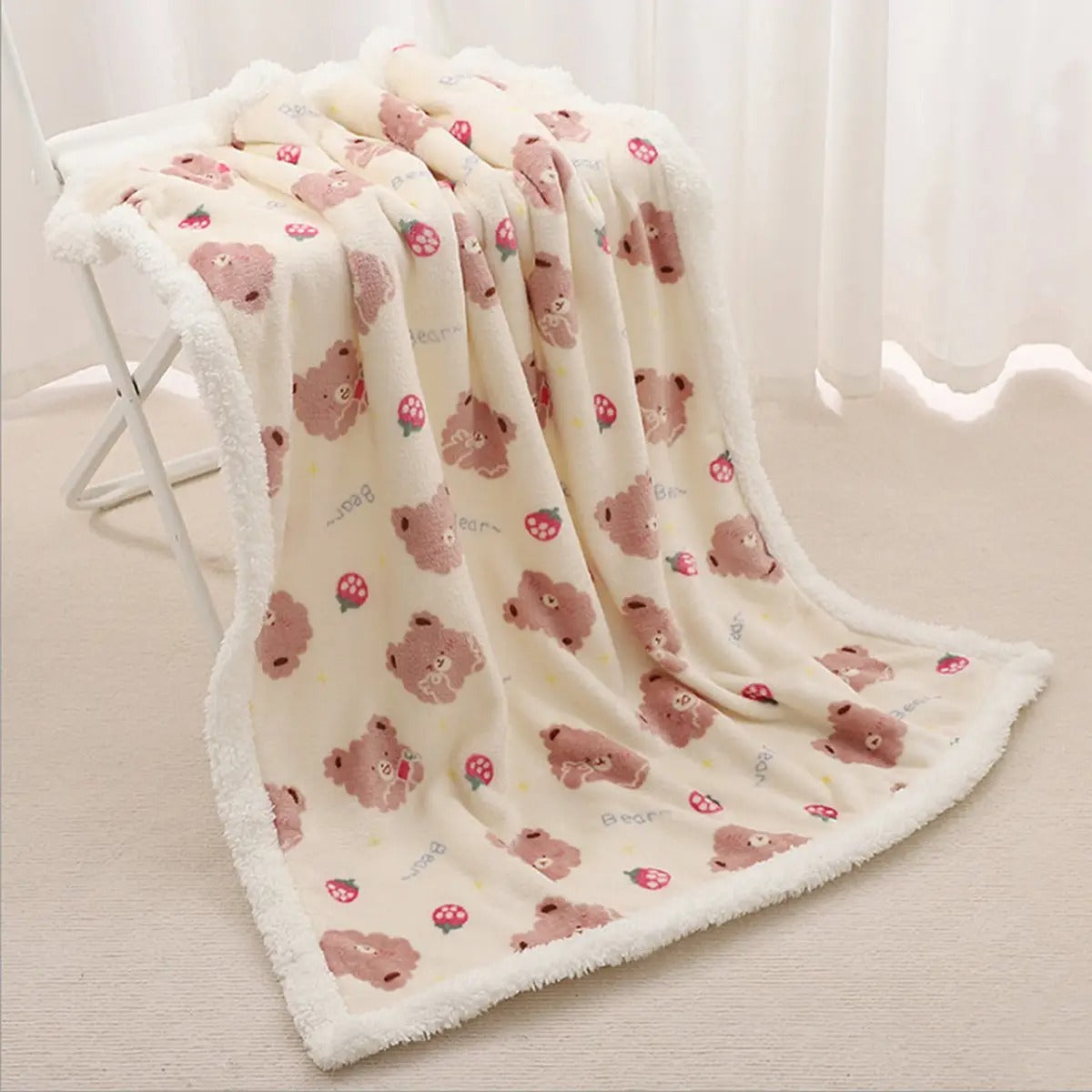 Cozy Double-Layer Cat blanket – Soft Sofa Mat_CWMM7283