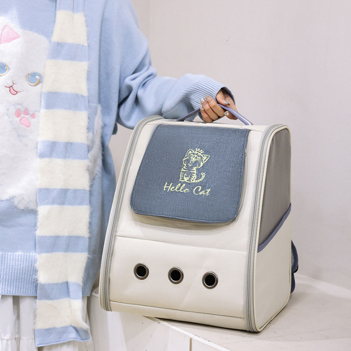 CanvasPaws Breathable Pet Backpack_CWMM6857