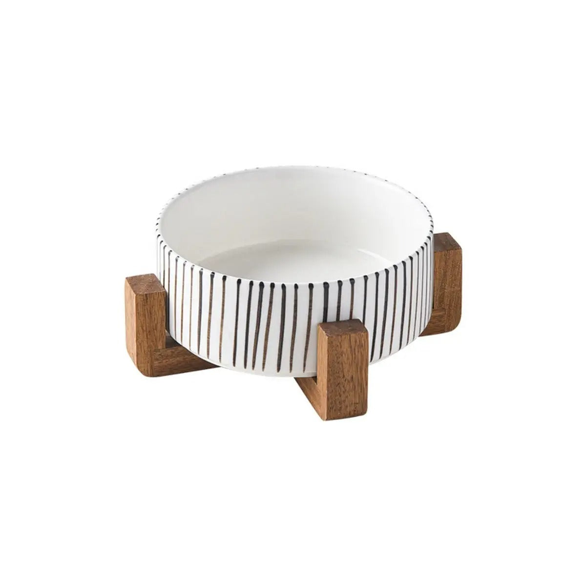 Hepburn Style Elevated Ceramic Pet Bowl_CWMM5949
