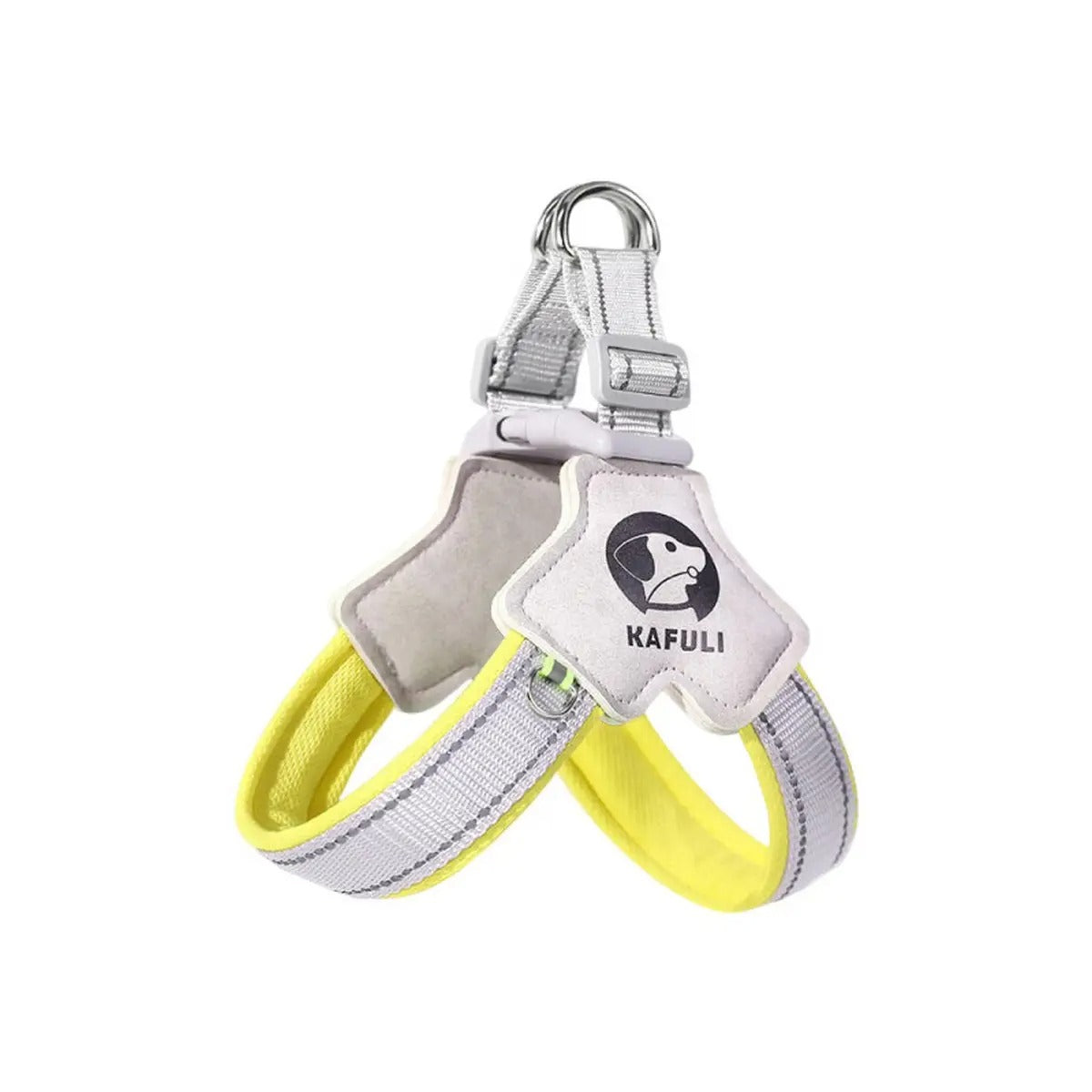 Corgi No-Pull Y Harness Adjustable Dog Vest Leash_CWMM7302