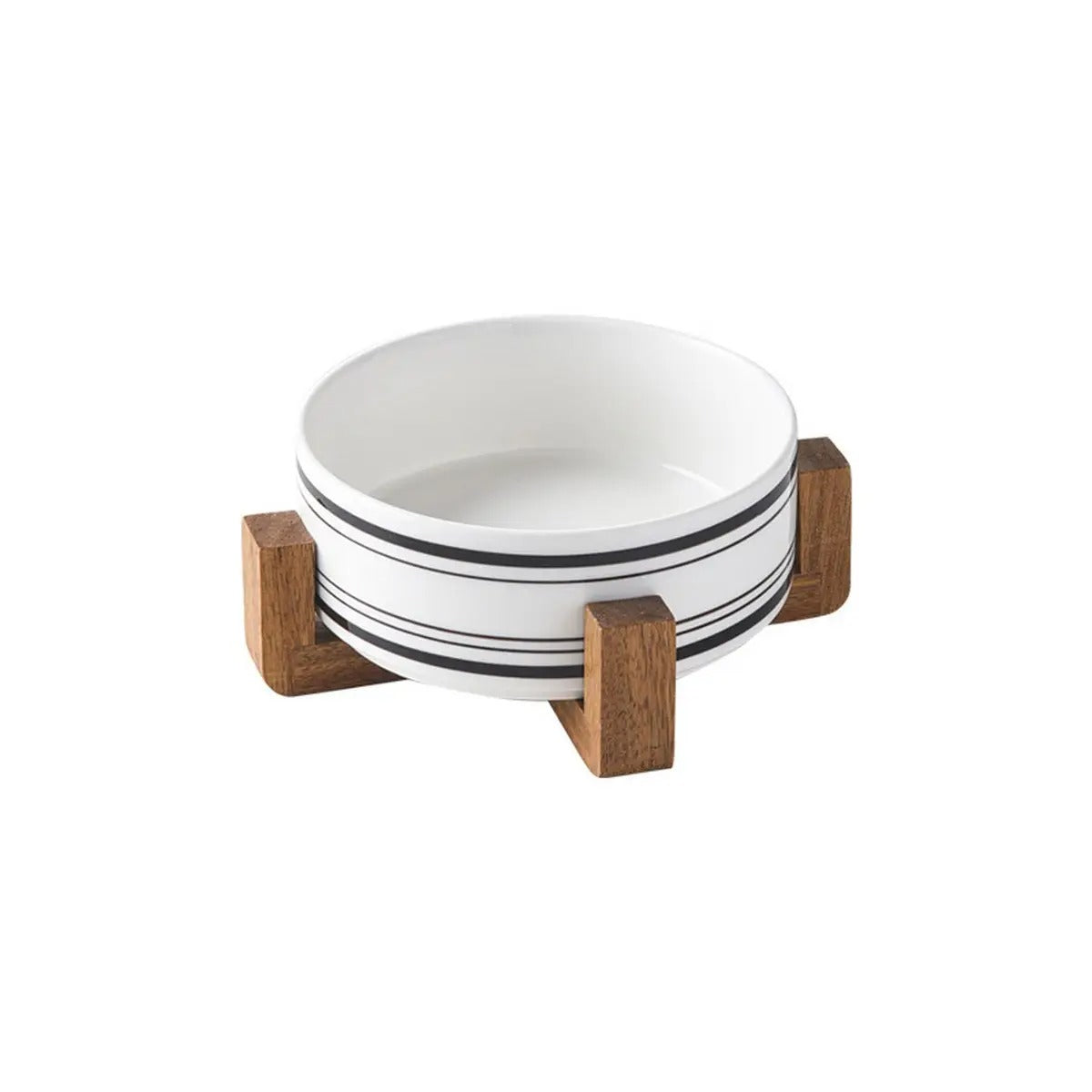 Hepburn Style Elevated Ceramic Pet Bowl_CWMM5949