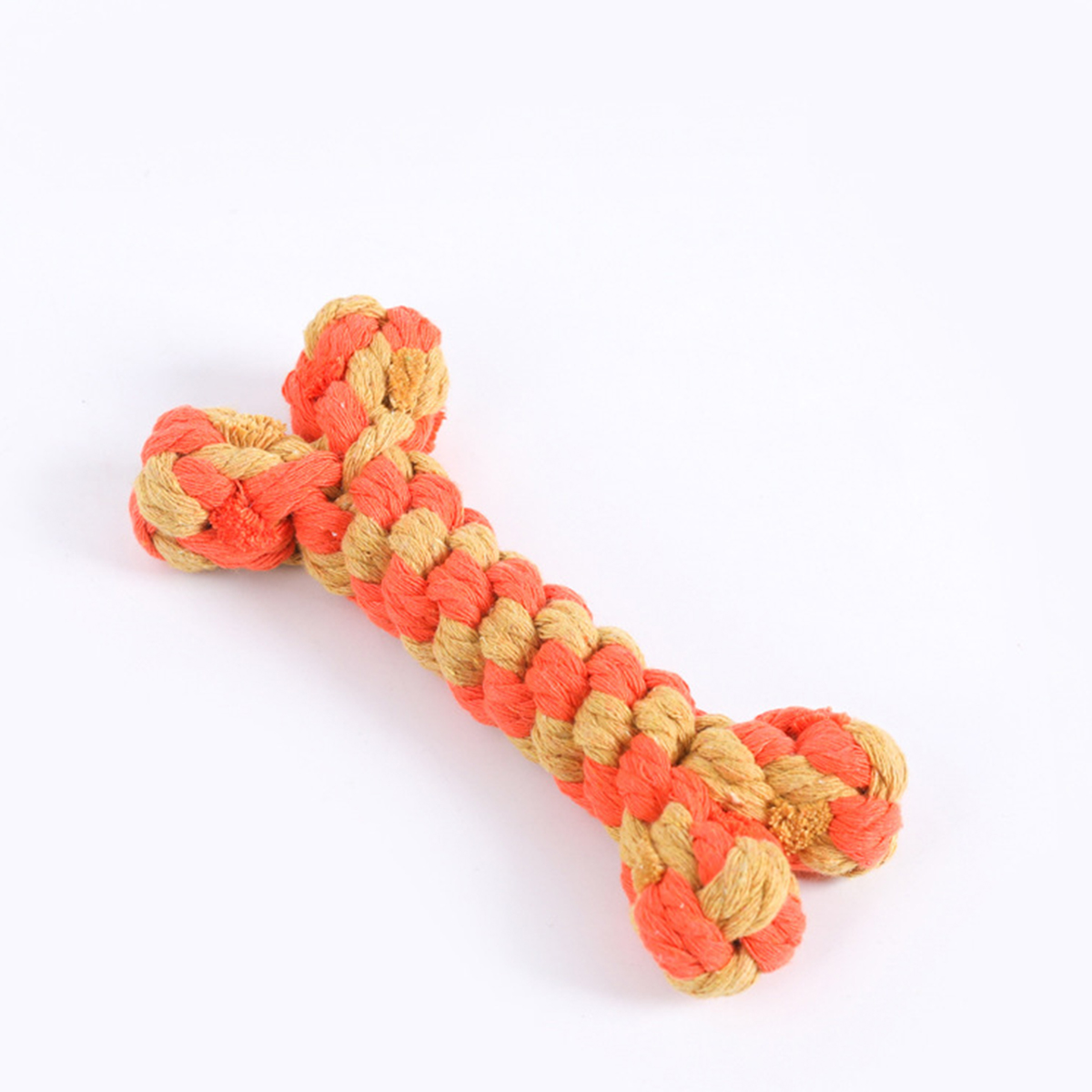 Cotton Rope Bone Dog Toy – Durable & Dental_CWMM8028