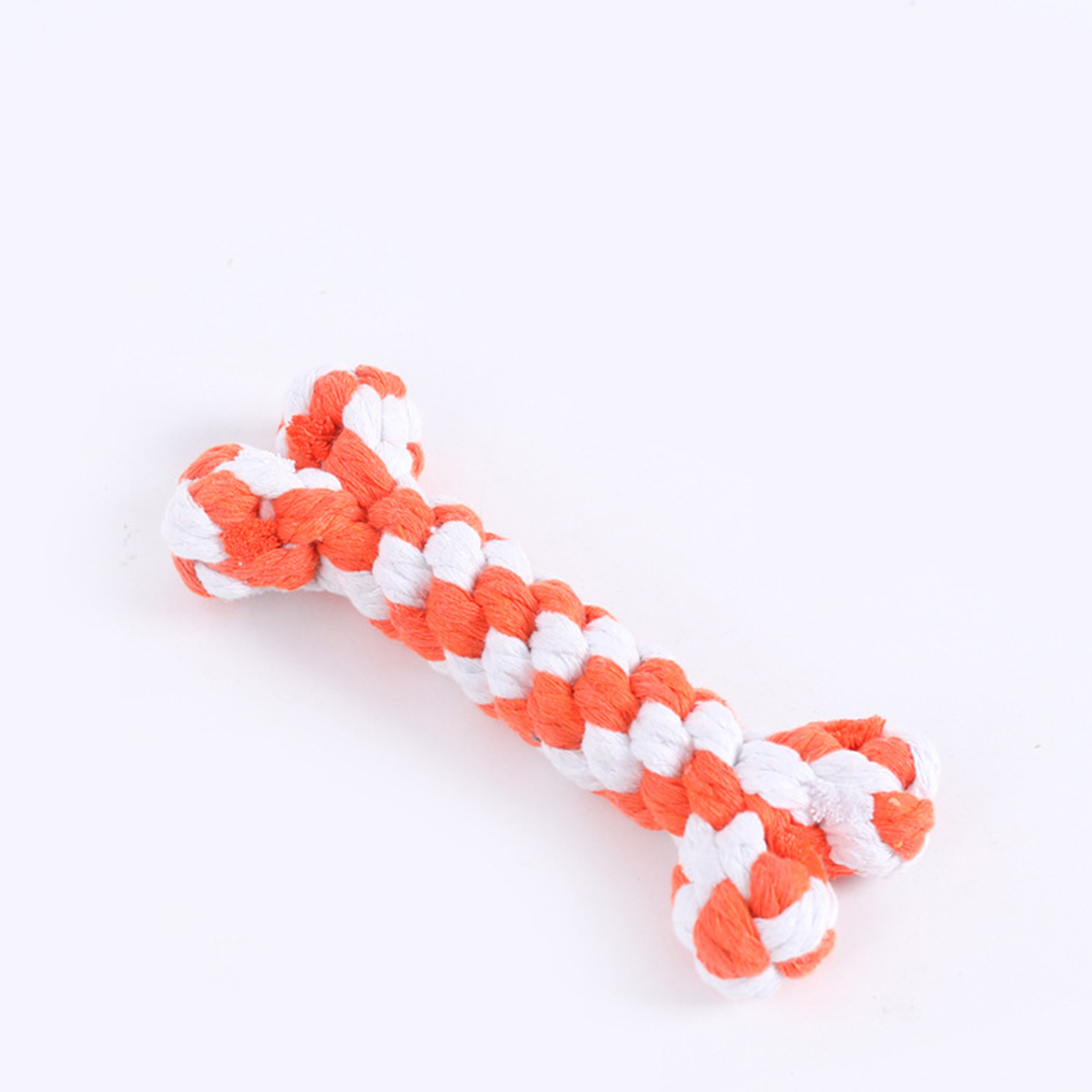 Cotton Rope Bone Dog Toy – Durable & Dental_CWMM8028