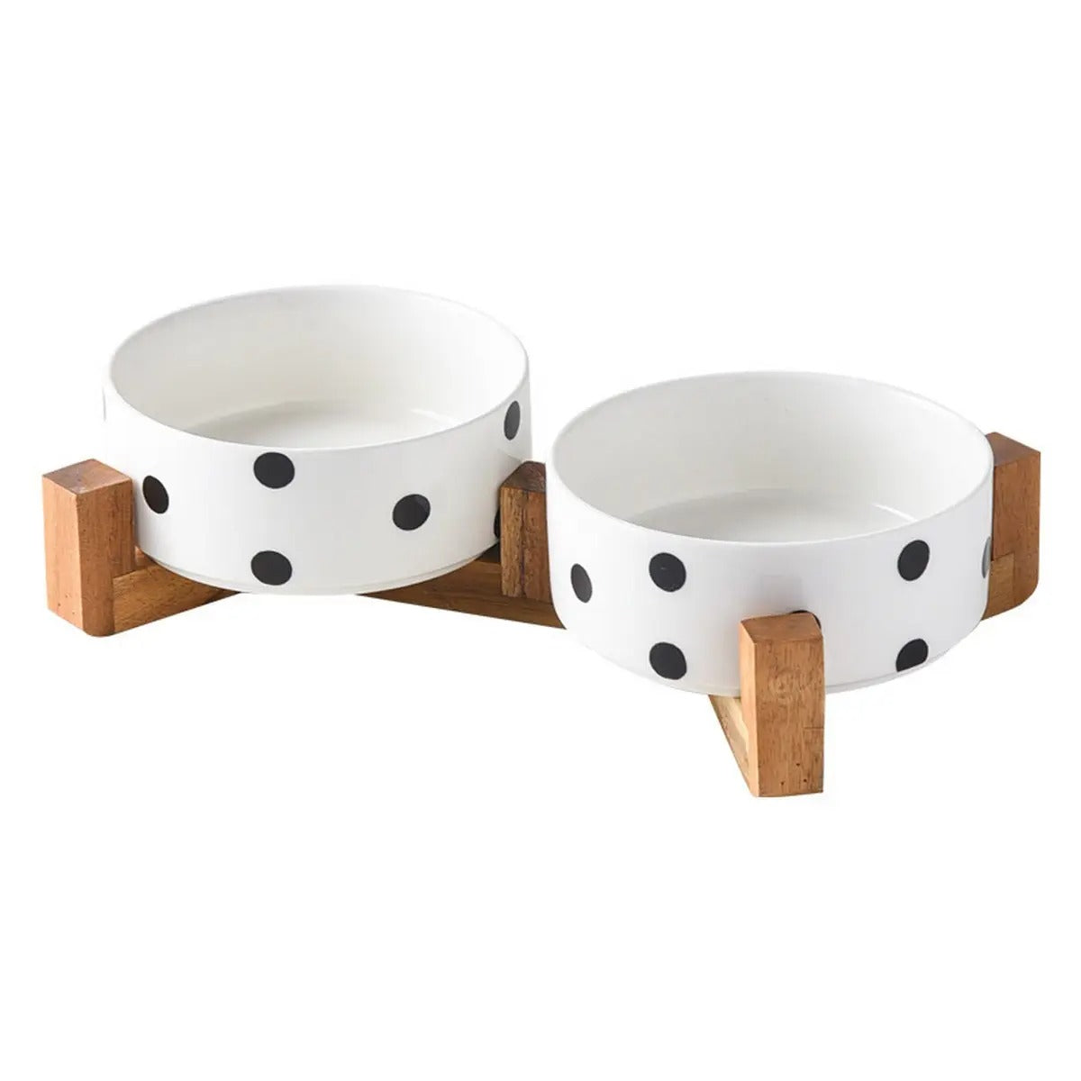 Hepburn Style Elevated Ceramic Pet Bowl_CWMM5949