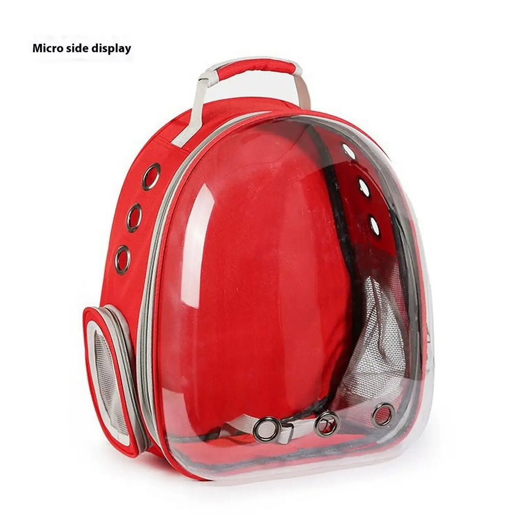 Large Transparent Pet Backpack for Cats & Dog_CWMM6033
