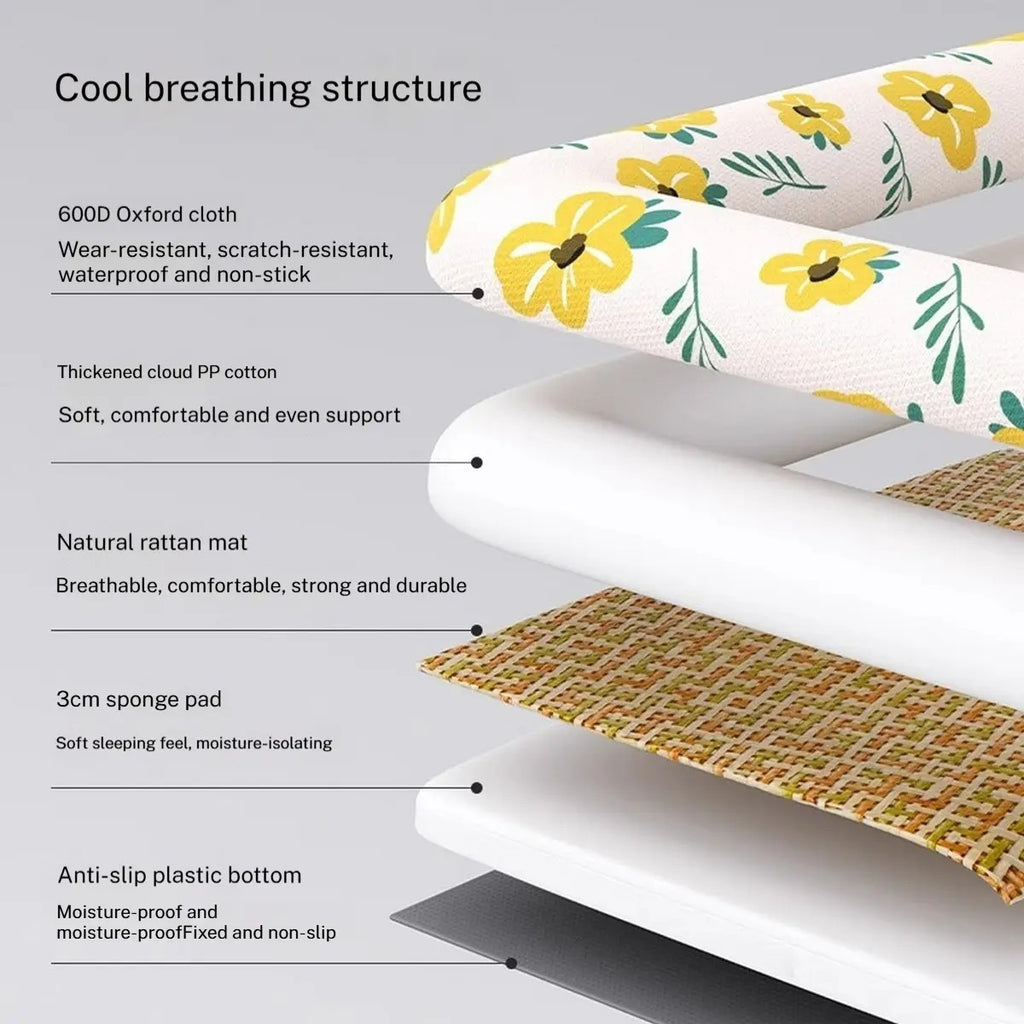 Cooling Pet Bed Mat for Dogs and Cats Summer Use_CWMM6292