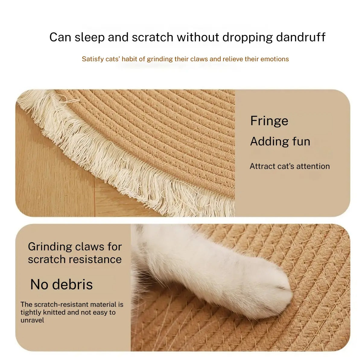 Anti-Slip Cat Mat with Claw Sharpening Surface_CWMM6562