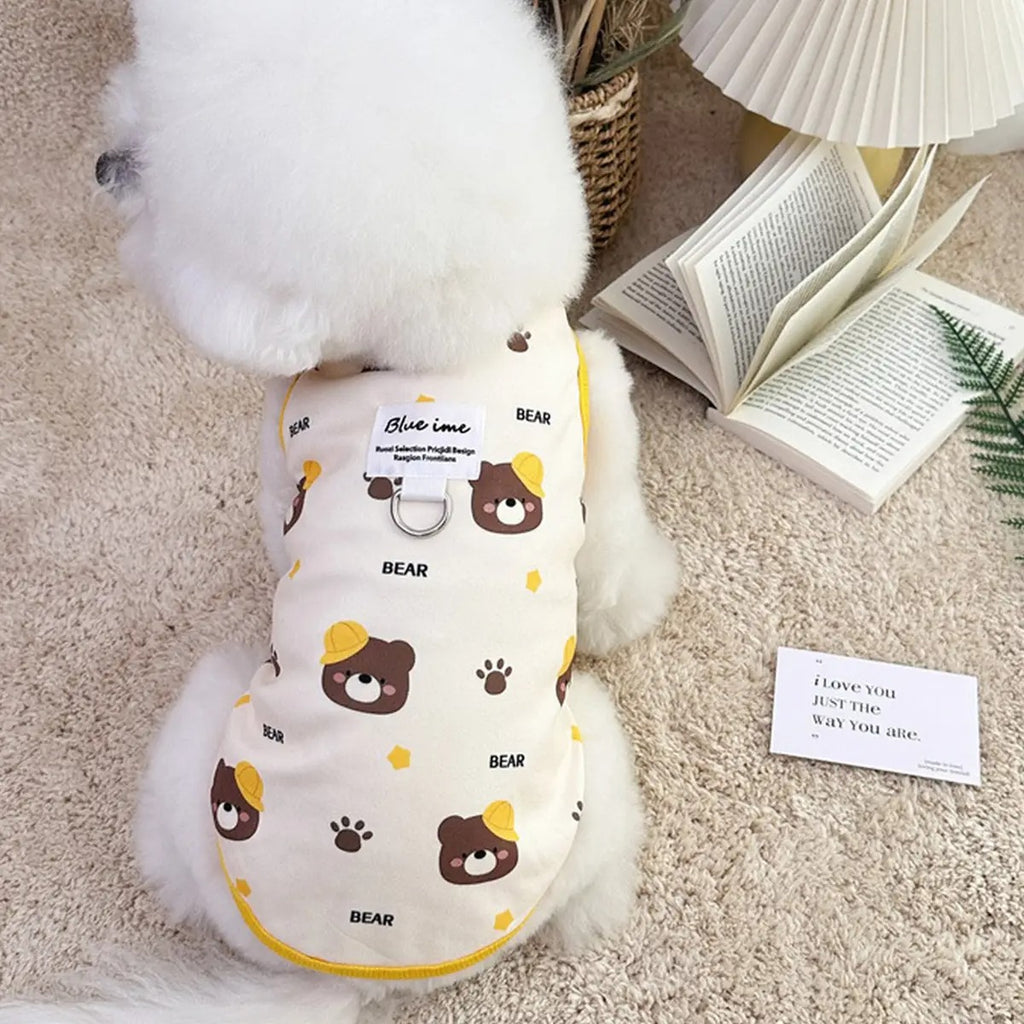 Four Seasons Pet Vest – Soft Fluff, Leash Design_CWMM5851