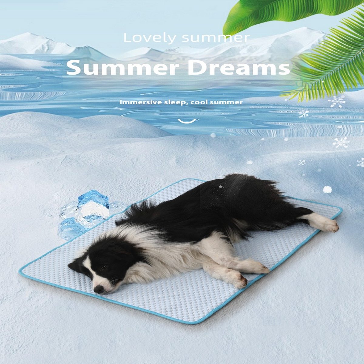 Ice Silk Cooling Pet Mat for Dogs and Cats_CWMM7843