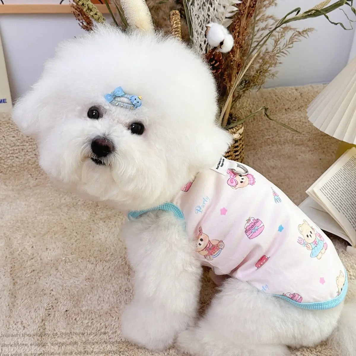 Four Seasons Pet Vest – Soft Fluff, Leash Design_CWMM5851