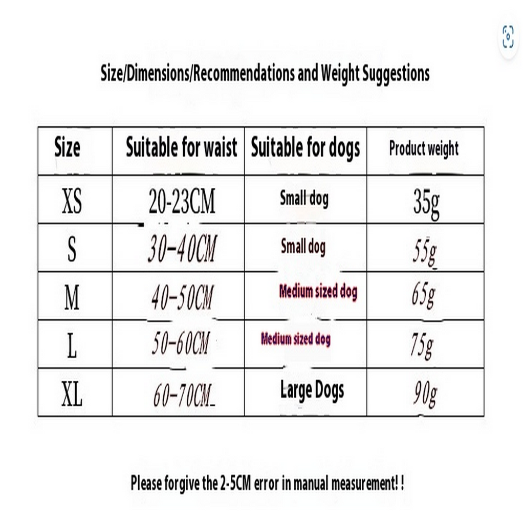 Dog Period Underwear – Washable & Soft_CWMM7280