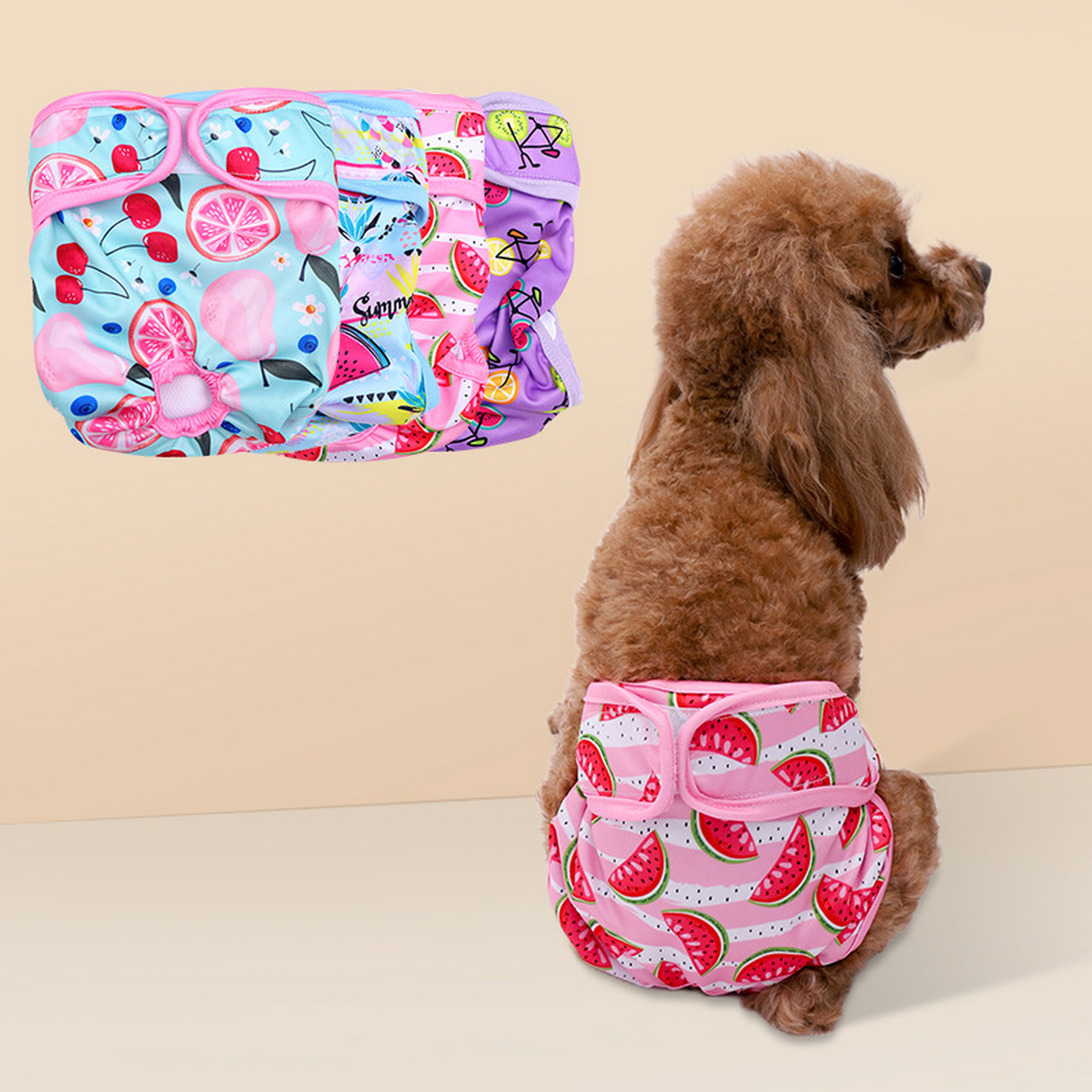 Dog Period Underwear – Washable & Soft_CWMM7280