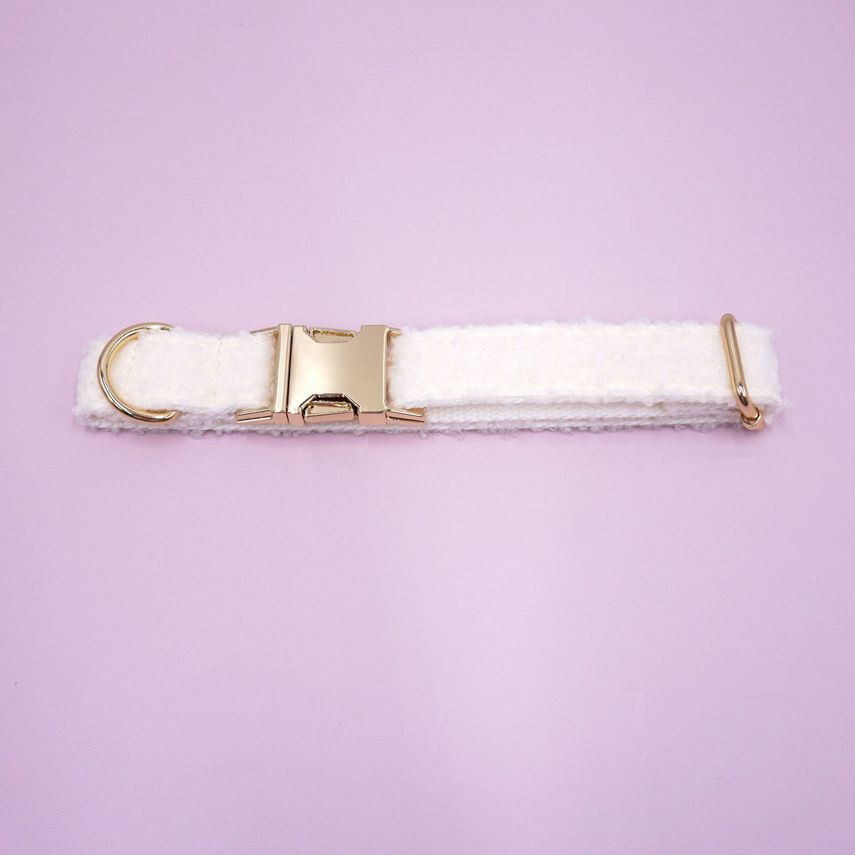 Christmas Teddy Fleece Dog Collar – Adjustable_CWMM7086