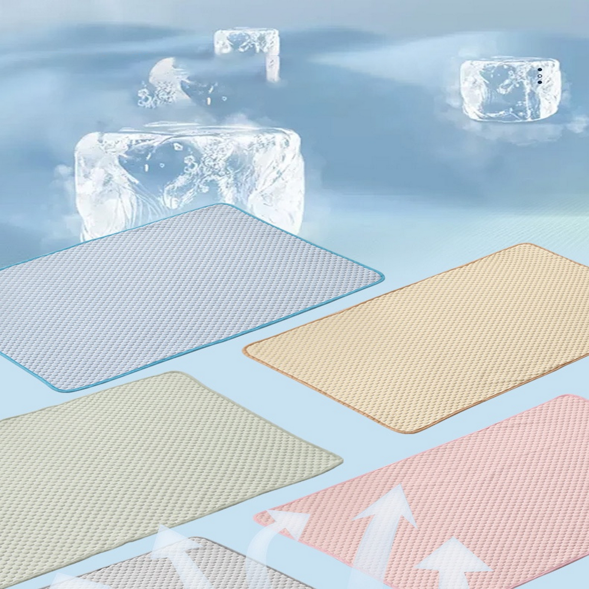 Ice Silk Cooling Pet Mat for Dogs and Cats_CWMM7843