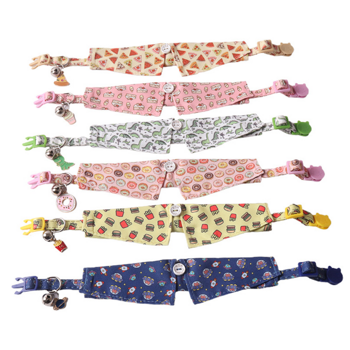 Metal Buckle Cat Collar – Shirt Style & Color Clip_CWMM7617