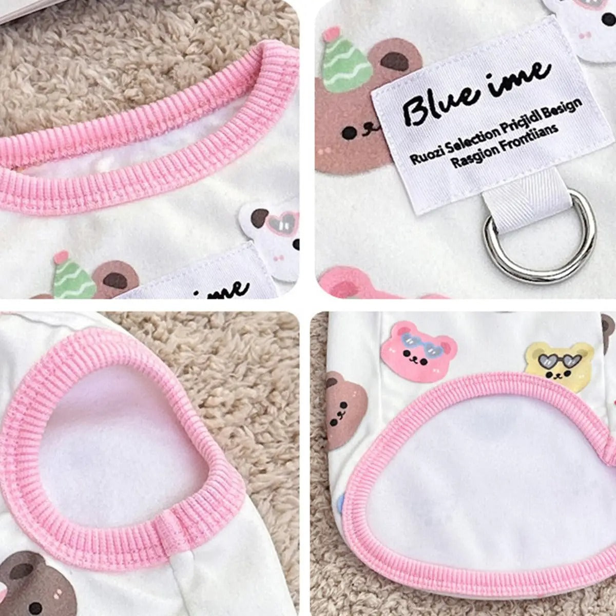 Four Seasons Pet Vest – Soft Fluff, Leash Design_CWMM5851