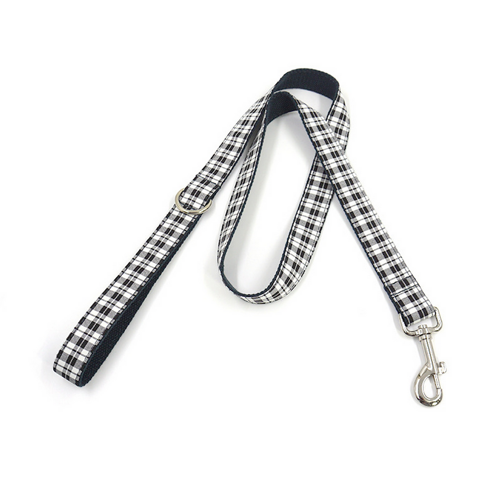 British Style Checkered Dog Collar Set_CWMM7088