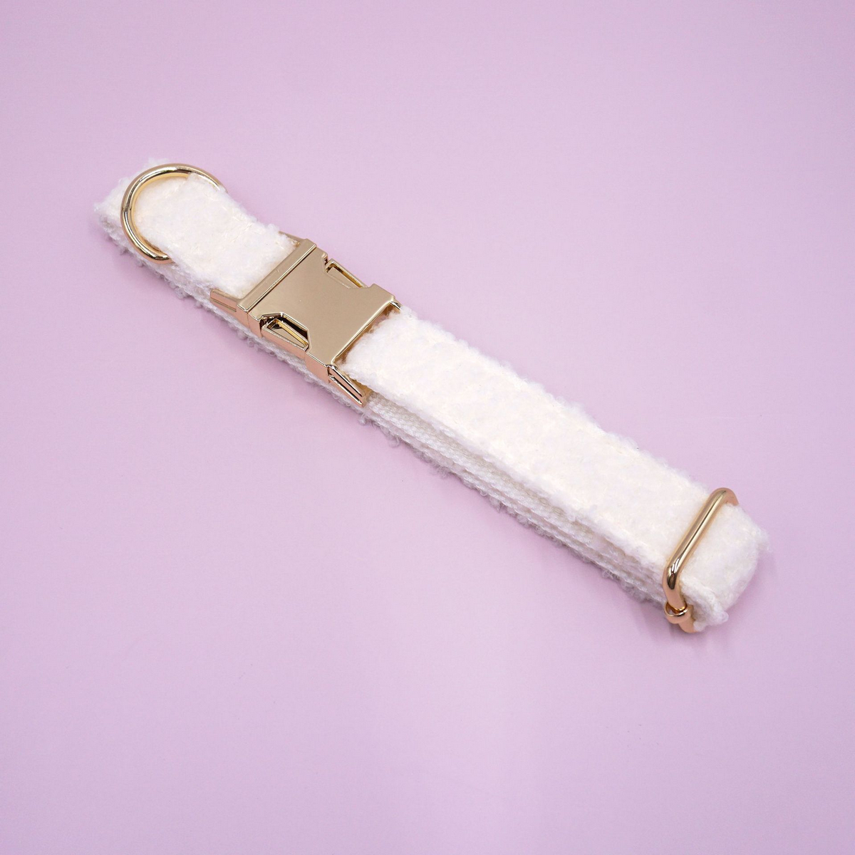 Christmas Teddy Fleece Dog Collar – Adjustable_CWMM7086