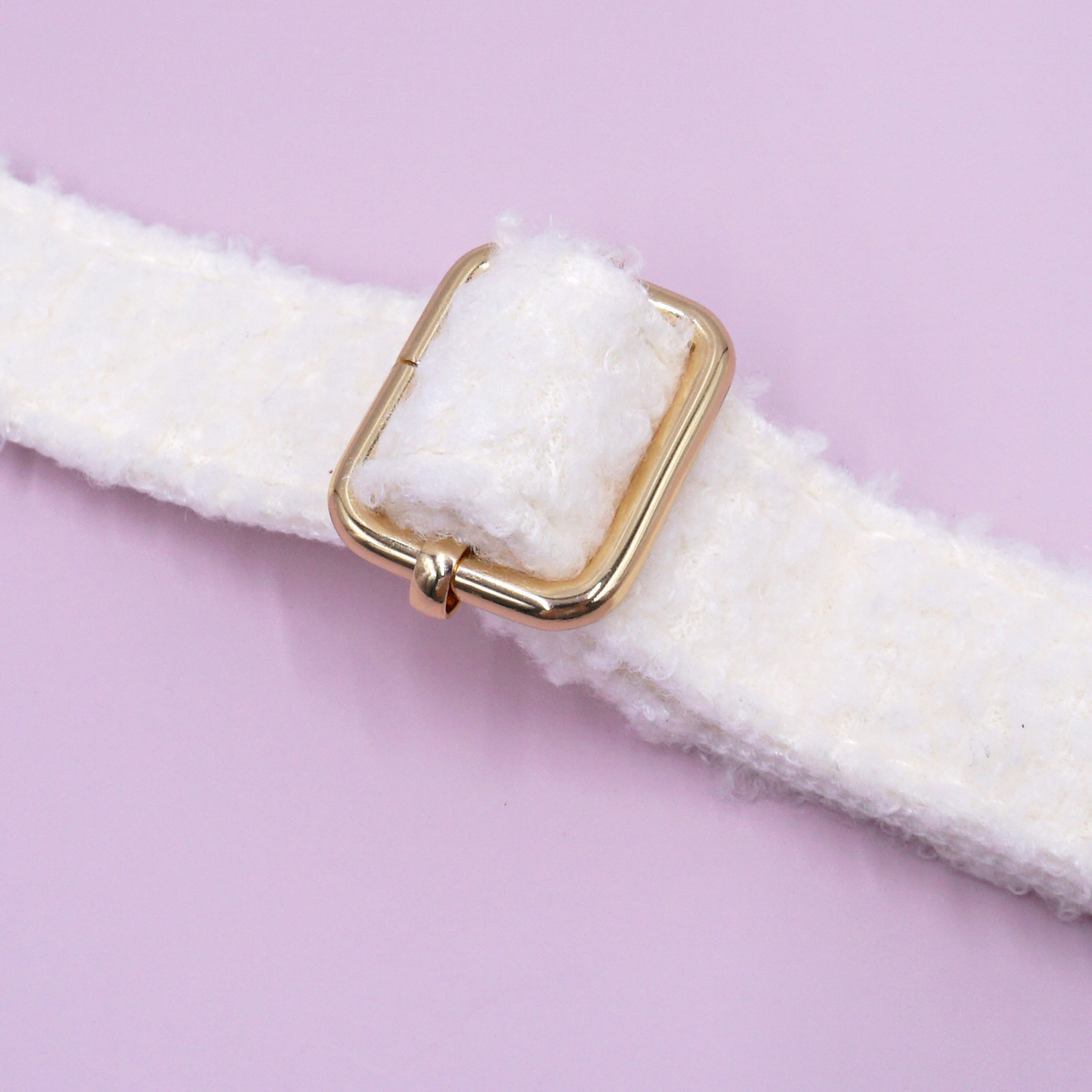 Christmas Teddy Fleece Dog Collar – Adjustable_CWMM7086