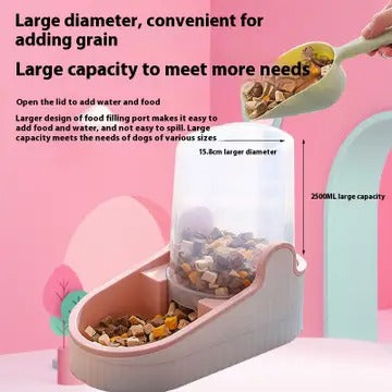 Automatic Pet Feeder Large Capacity Dog Bowl_CWMM5163