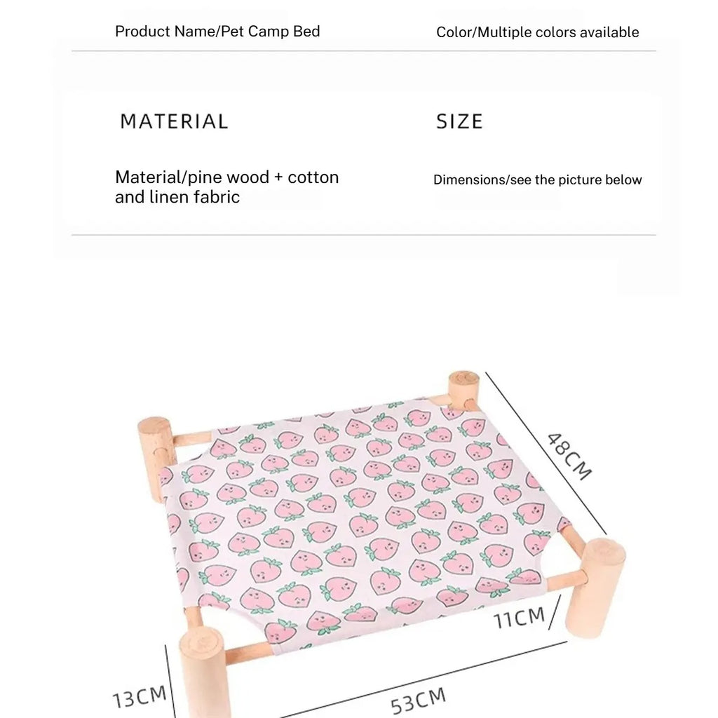 Elevated Pet Bed for Summer and All Seasons_CWMM6288