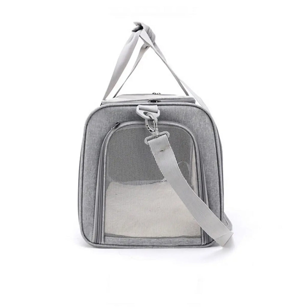 Collapsible Pet Travel Tote for 2 Small Pets_CWMM5984