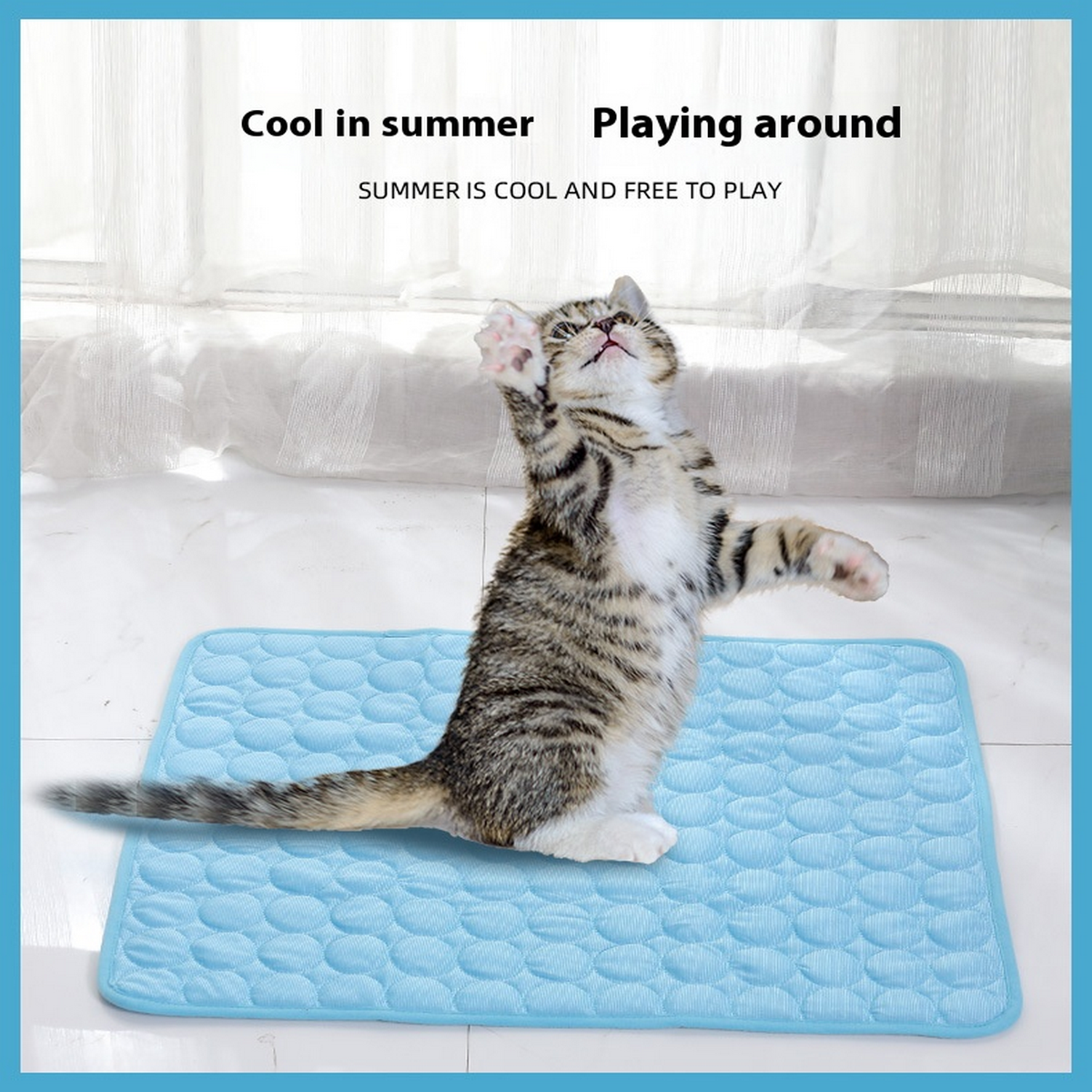 Cooling Ice Silk Pet Mat for Summer_CWMM7840