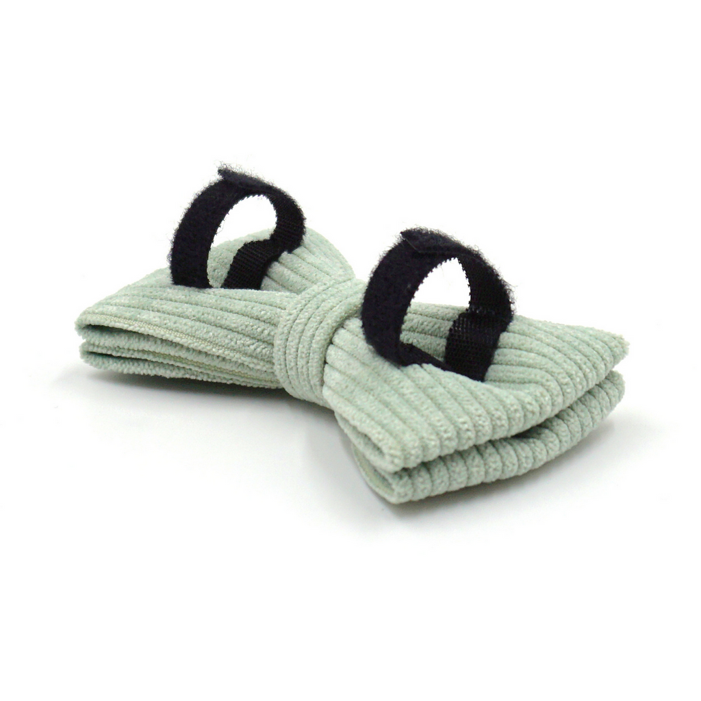 Corduroy Dog Harness Set – Leash & Bowtie_CWMM7085