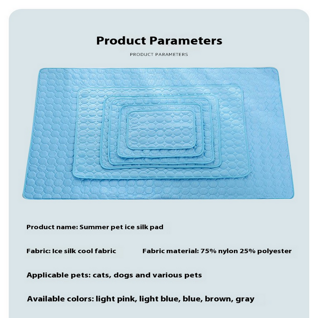 Cooling Ice Silk Pet Mat for Summer_CWMM7840