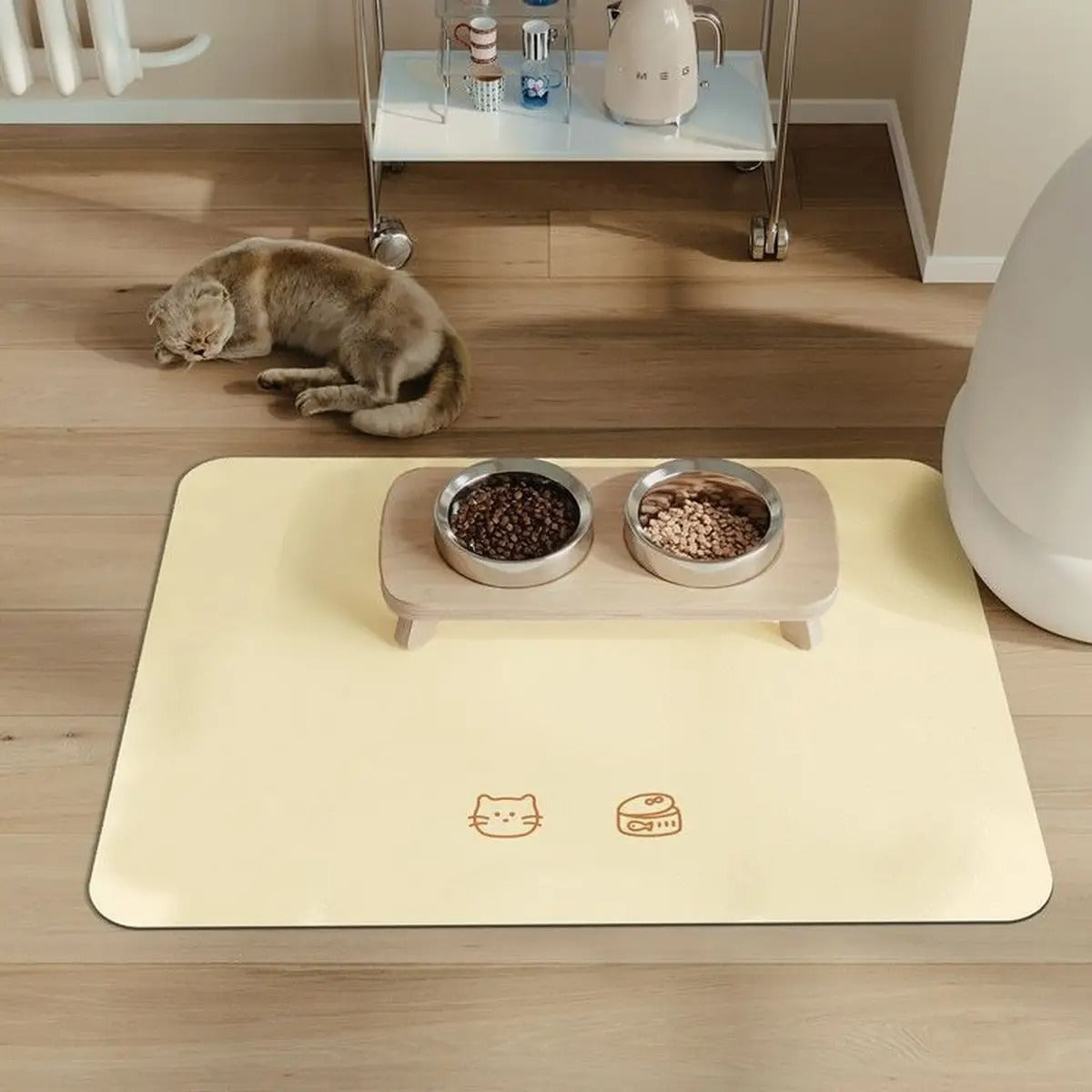 Minimalist Pet Feeding Mat –Waterproof & Wash-Fre_CWMM6065