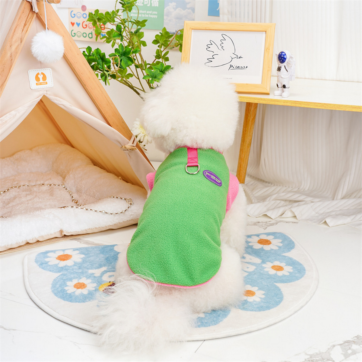 ColorBlock Pet Vest – Stylish Dog & Cat Wear_CWMM7335