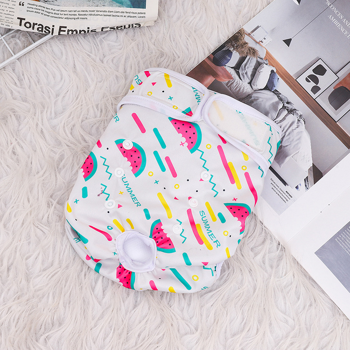 Dog Sanitary Pants – Indoor & Outdoor Diaper _CWMM7296