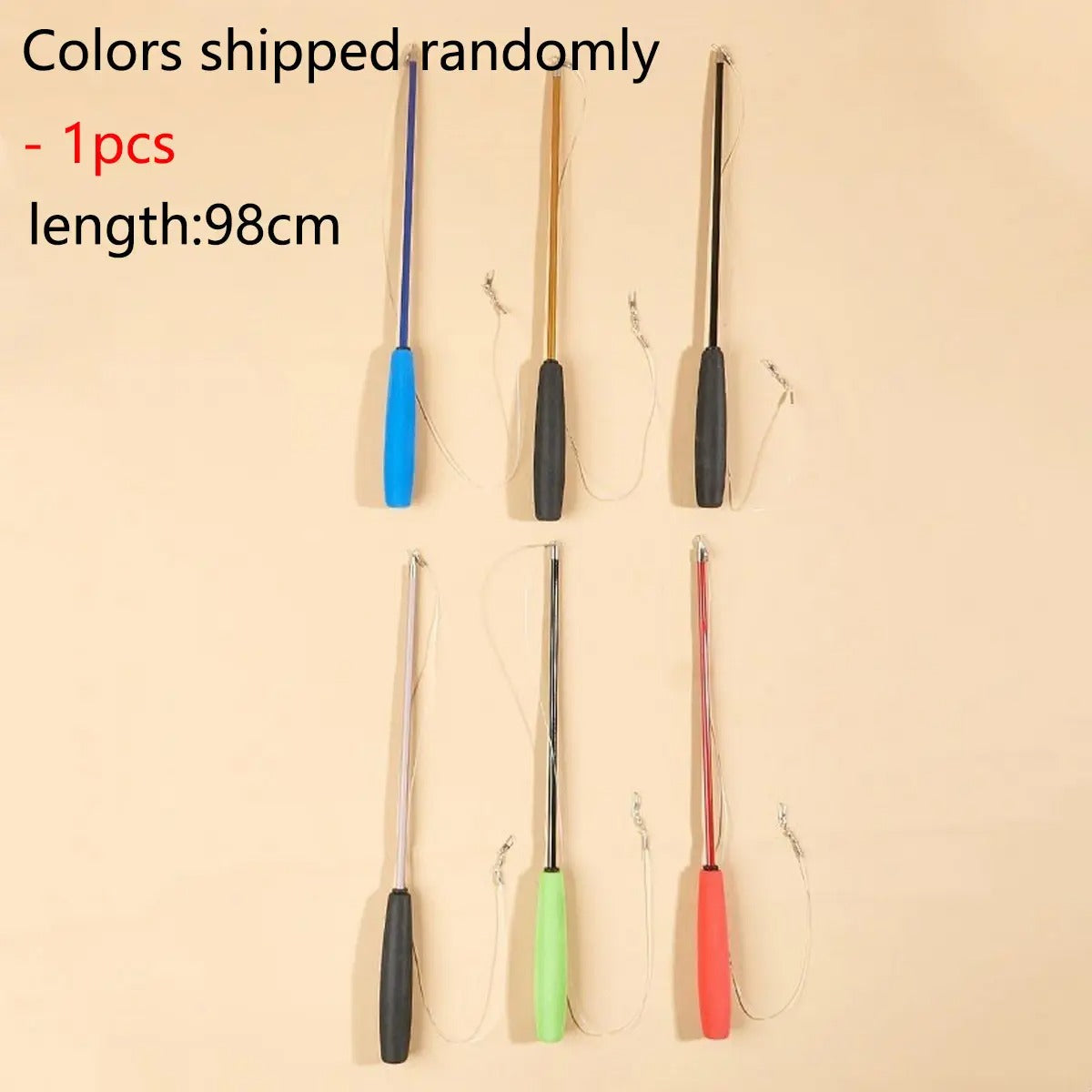 Insect Teaser Wand for Cats – Refill Bug Heads_CWMM6795