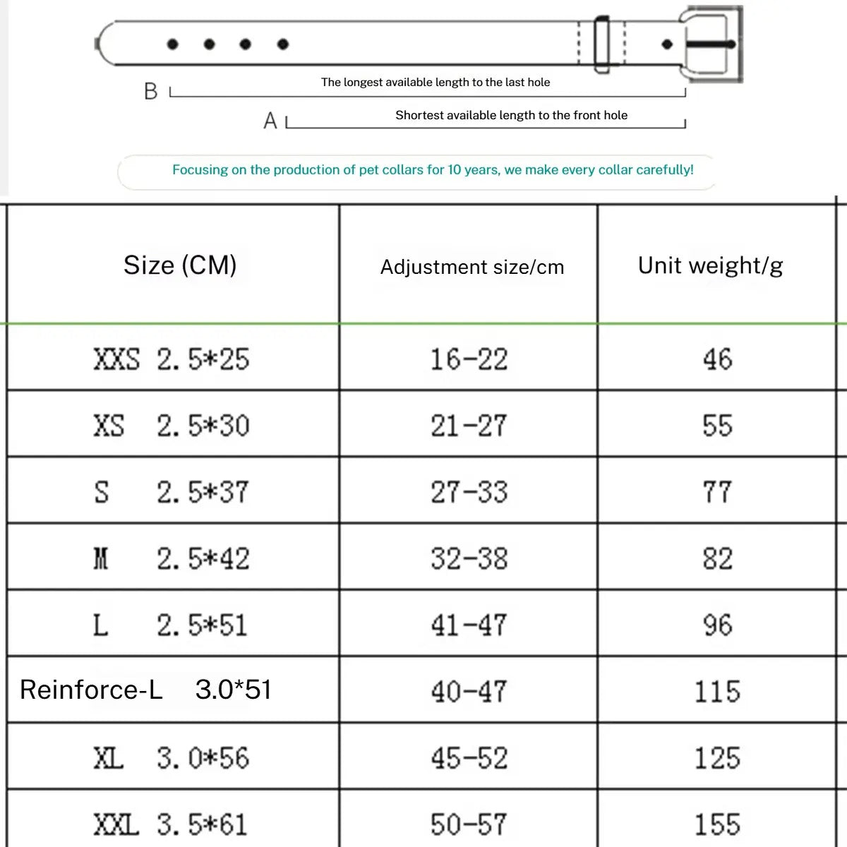 Anti-Bite Rivet Dog Collar for Large Dogs_CWMM5978