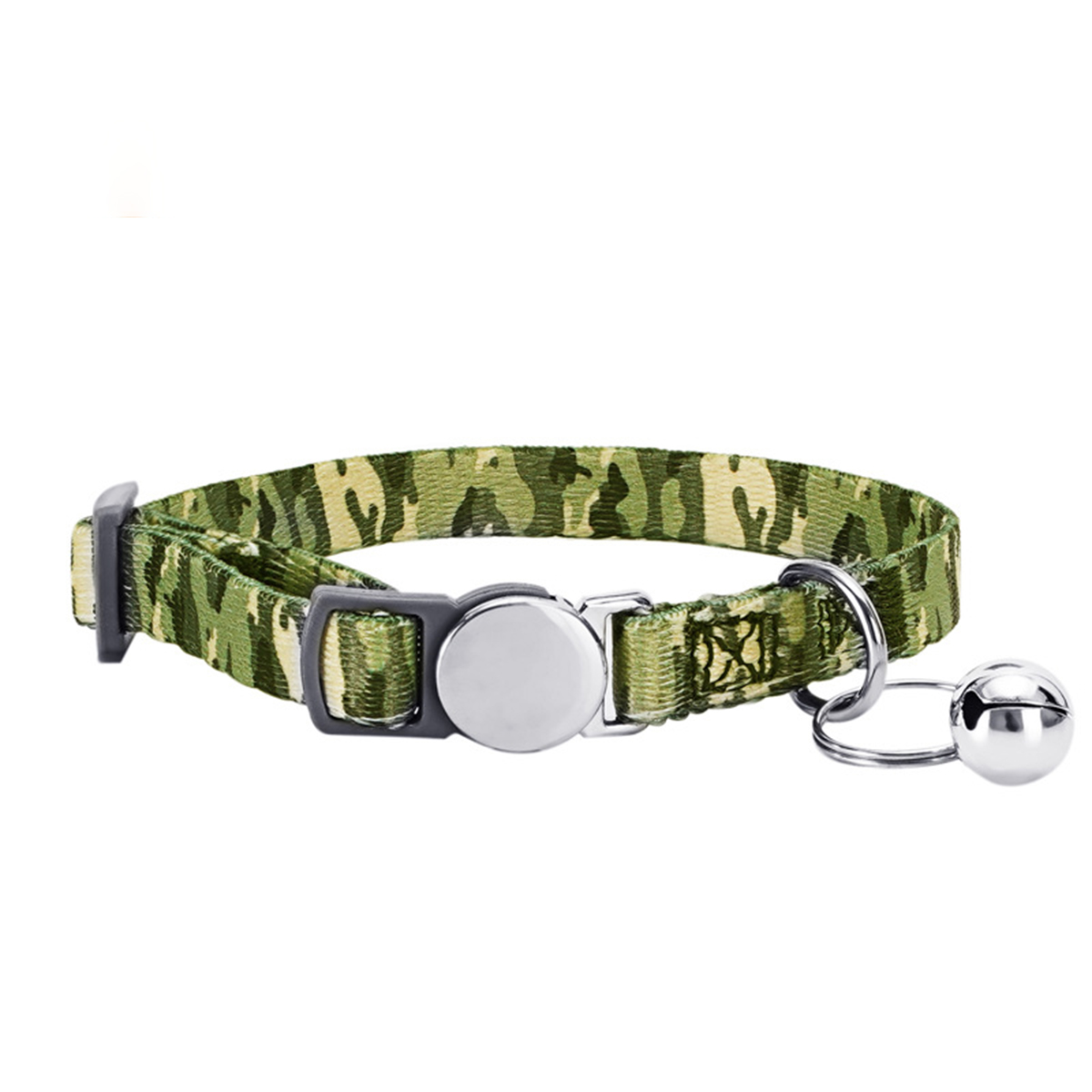 Boho Chic Floral Cat Collar with Custom Engraving_CWMM7577