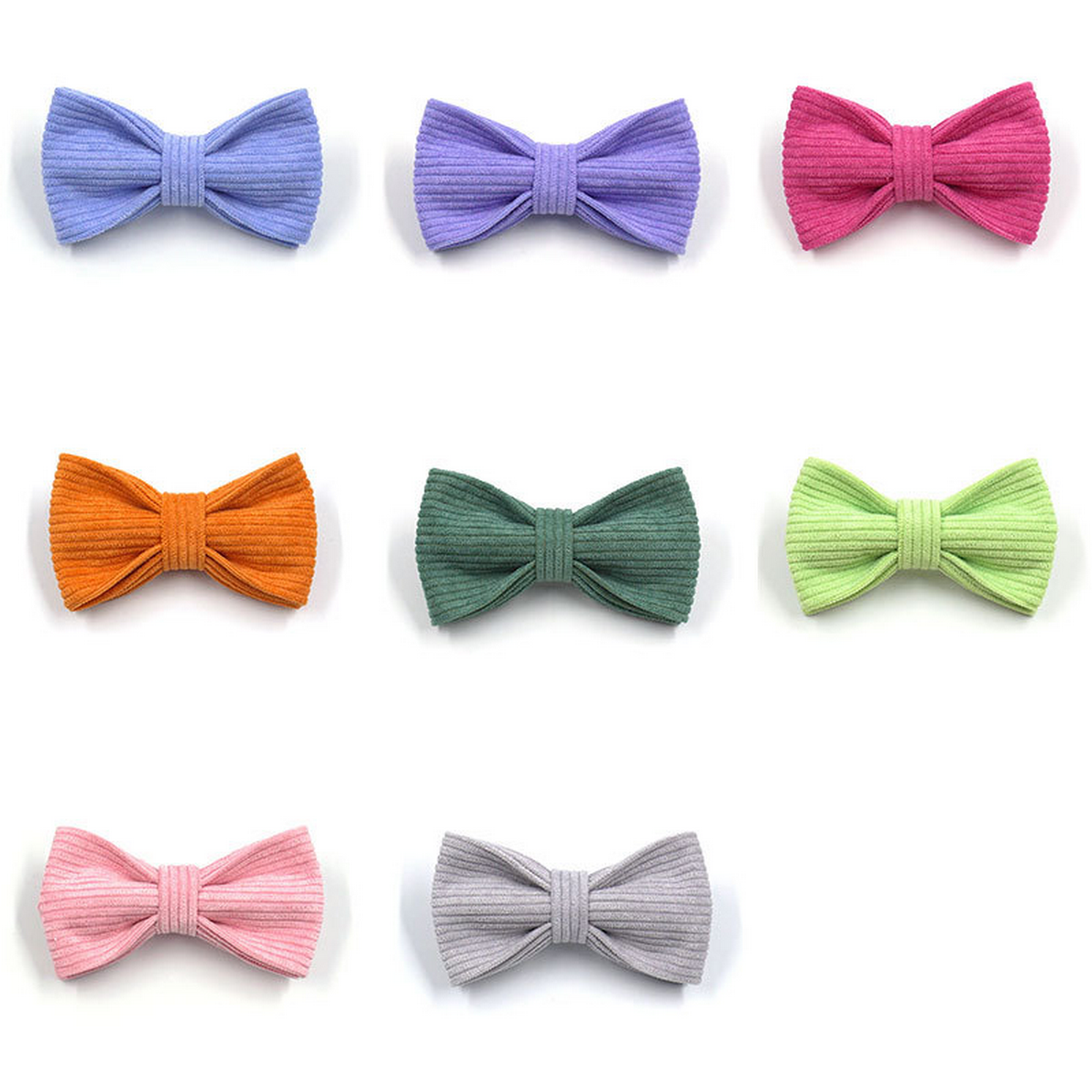 Corduroy Dog Bow Tie - Stylish and Soft_CWMM7102